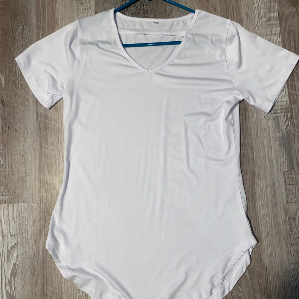 White cross shirt